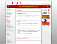 Tablet Screenshot of geneve-athletisme.ch